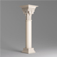 Classic Islamic Muqarnas Column 002 - 3DOcean Item for Sale