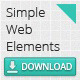 Simple and Clean Web Elements - GraphicRiver Item for Sale