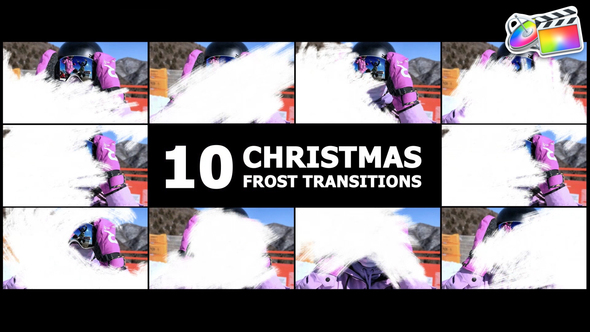 Christmas Frost Transitions | FCPX alt