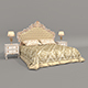 Classic European Style Bed Set 65 - 3DOcean Item for Sale