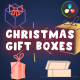 Christmas Giftbox Animations | DaVinci Resolve - VideoHive Item for Sale