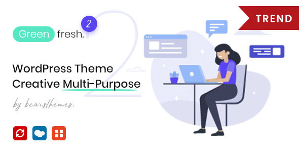 GreenFresh - Creative Multiuse WordPress Theme