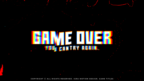 Game Titles | FCPX alt