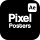 Pixel Posters For After Effects - VideoHive Item for Sale