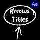 Arrows Titles for After Effects - VideoHive Item for Sale
