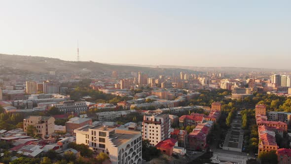 Armenia Capital Yerevan Panorama (Static)