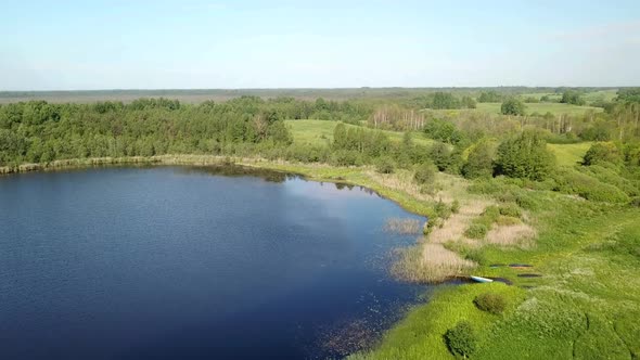 Beautiful Landscape Of Lake Moshno 20