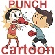 Punch in the Face Cartoon