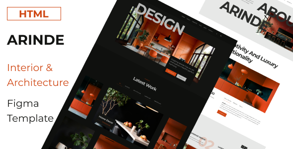 Arinde – Architecture & Interior HTML Template – 0 Sold!