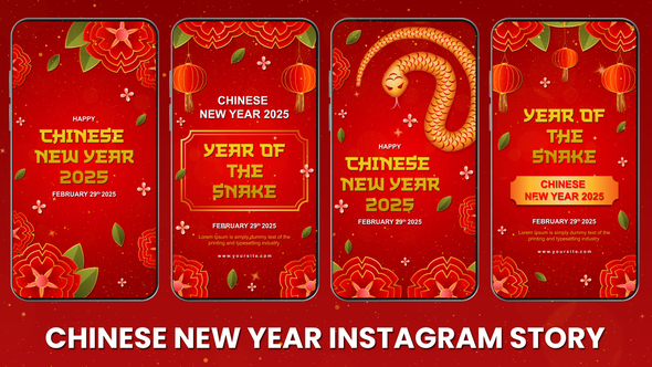 Chinese New Year Instagram Story