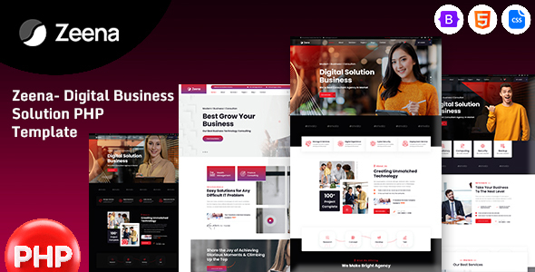 Zeena- Digital Business Solution PHP Template