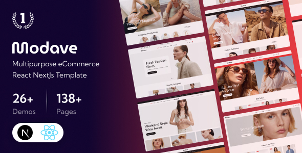 Modave – Fashion eCommerce React Nextjs Template – 0 Sold!