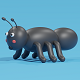 Cartoon Ant 3D model - 3DOcean Item for Sale