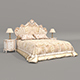Classic European Style Bed Set 66 - 3DOcean Item for Sale