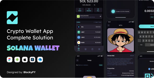 Solana Wallet Pro v3 | Mobile SOL Wallet, Swap & Earning App