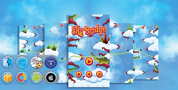 Sky Bridge Game Template