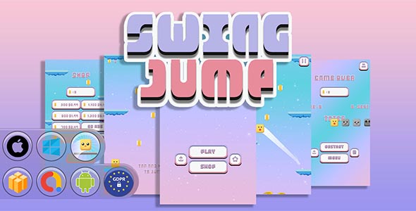 Swing Jump Game Template