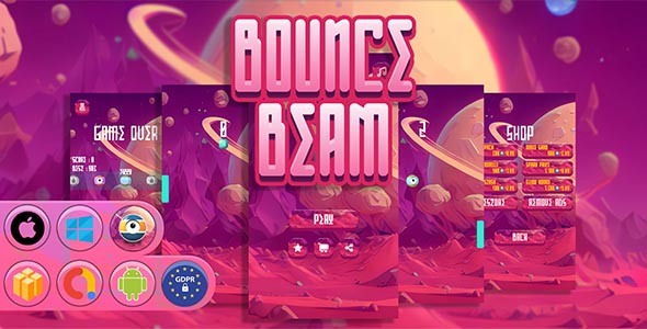 Bounce Beam Game Template