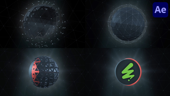 HiTech Futuristic Ball for After Effects alt