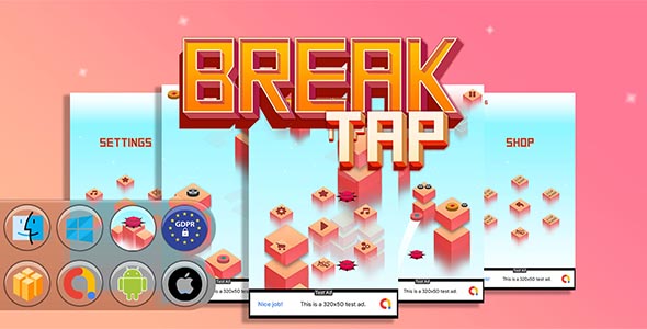 Break Tap Game Template