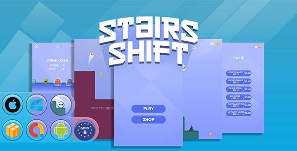 Stair Shift Game Template