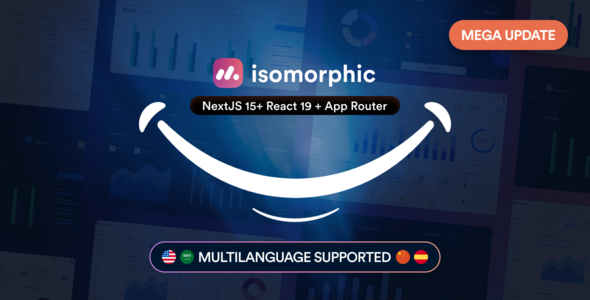 Isomorphic - React Admin Dashboard Template