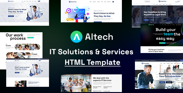 Altech | IT Solutions & Multi Services HTML5 Template