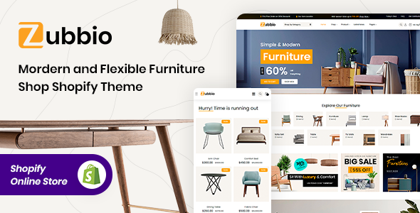 Zubbio - Shopify Furniture Store