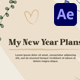 My New Year Plans - VideoHive Item for Sale