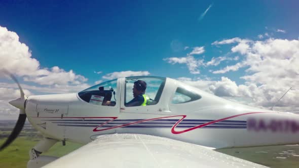 Pilot in Flight School