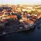 A Drone View of the Waterfront Areas of Porto Near the Douro River in Portugal - VideoHive Item for Sale
