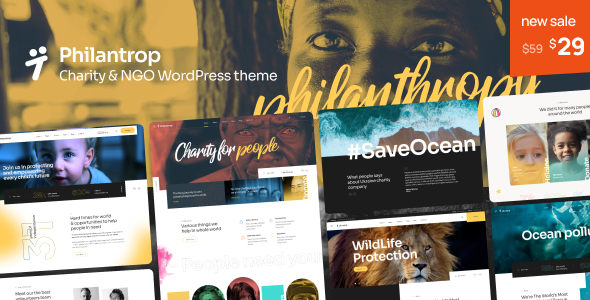 Philantrop | Charity & Nonprofit WordPress Theme