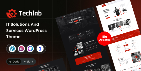 Techlab - IT Solutions and Services WordPress Theme