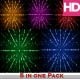 Neon Rays-5 in 1 Pack - VideoHive Item for Sale