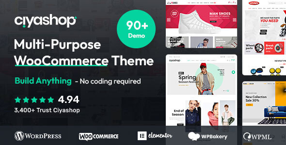 CiyaShop - Multipurpose WooCommerce Theme