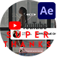 Youtube super thanks - VideoHive Item for Sale