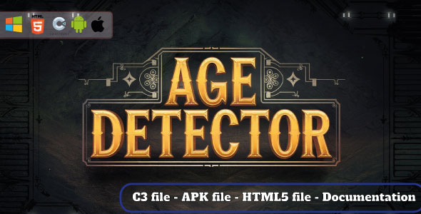 Age Detector - Mind Game - HTML5, Construct 3