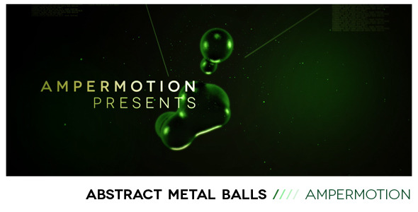 Abstract Metal Balls