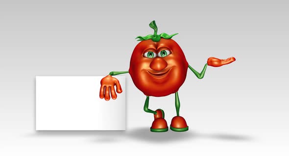 Tomato Promotion Ads  Looped 3D Animation