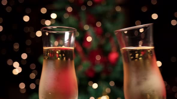 Christmas Champagne Toast