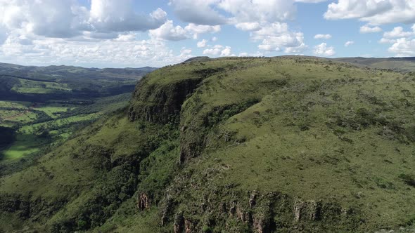 Capitolio lagoon tourism landmark at Minas Gerais state Brazil.