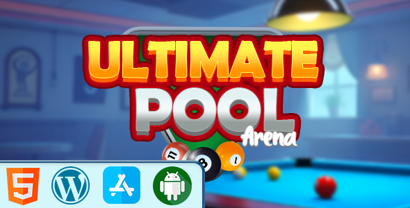 Ultimate Pool Arena - HTML5 Construct3 Game