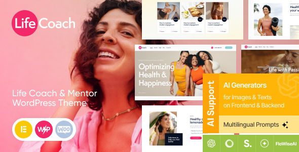 Health Coach - Mentor & Lifestyle Master WordPress Theme