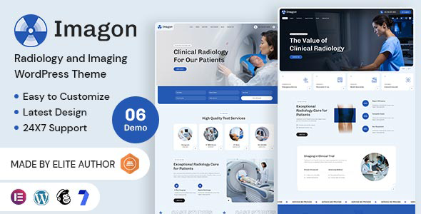 Imagon – Radiology and Imaging WordPress Theme