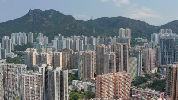 Hong Kong urban city