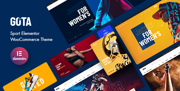 Gota - Sport Elementor WooCommerce Theme