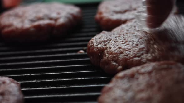 Process of Preparing Classic American Burger  Recipe Taste American Cuisine