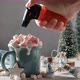 Cup of hot chocolate and gingerbread stars cookies - VideoHive Item for Sale