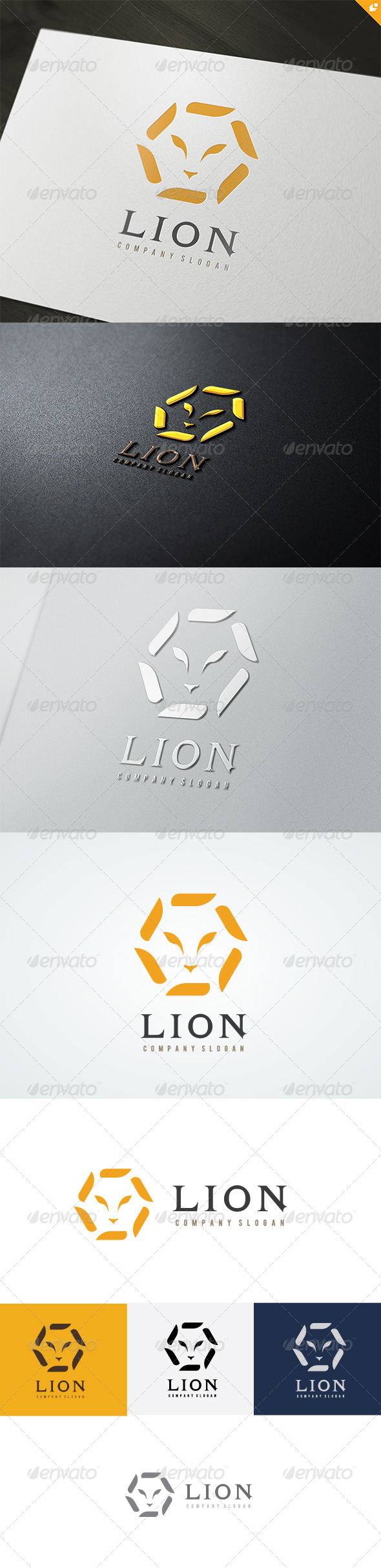 Lion Company Logo
