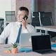 Manager Has Phone Conversation - VideoHive Item for Sale